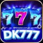 DK777 online casino game dashboard showing bonuses, rewards, and gaming interface for players